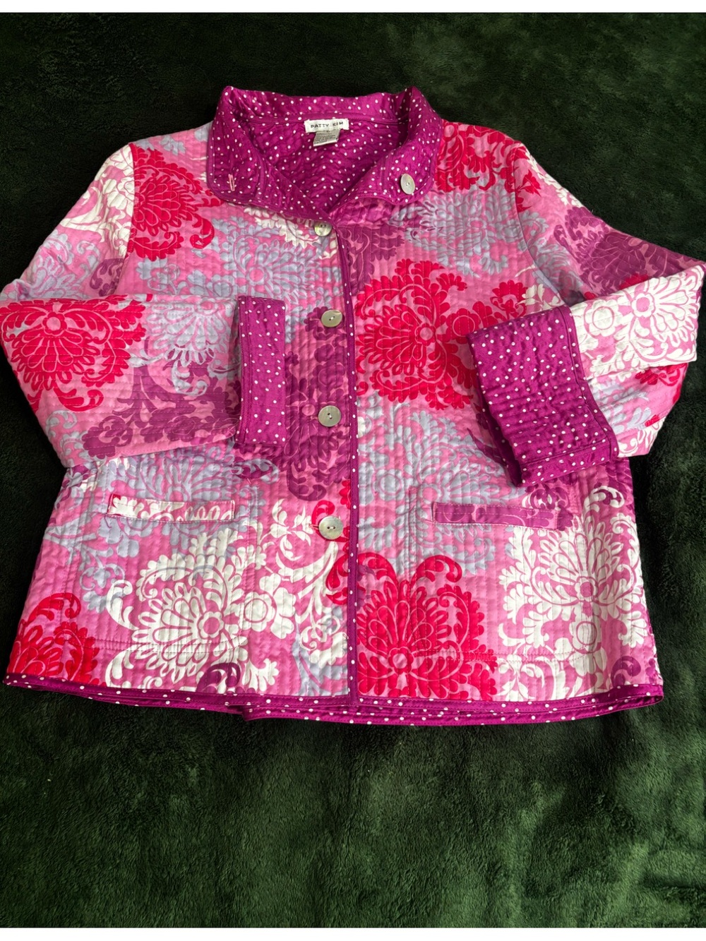 Patty Kim Med Quilted jacket